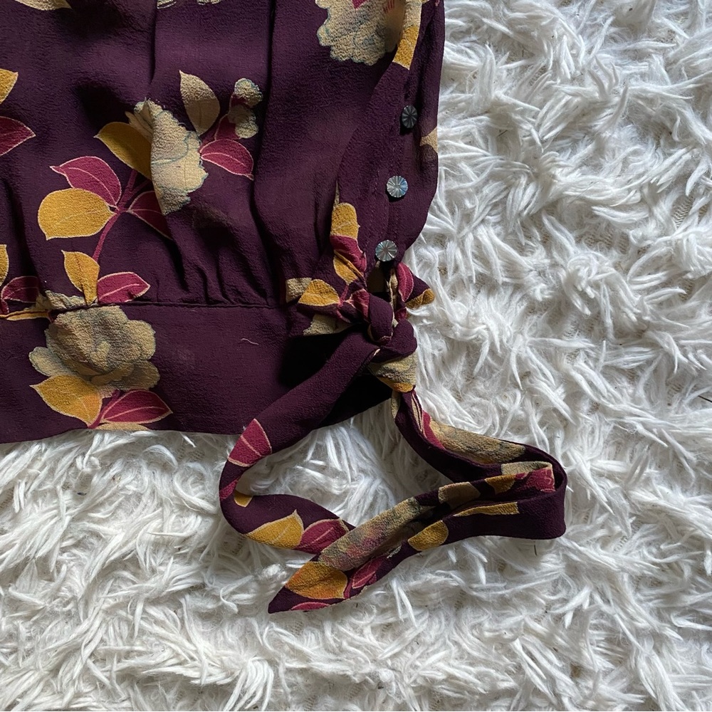 2/$20 ANTHRO Moulinette Soeurs Silk Top size 4 - Picture 9 of 11